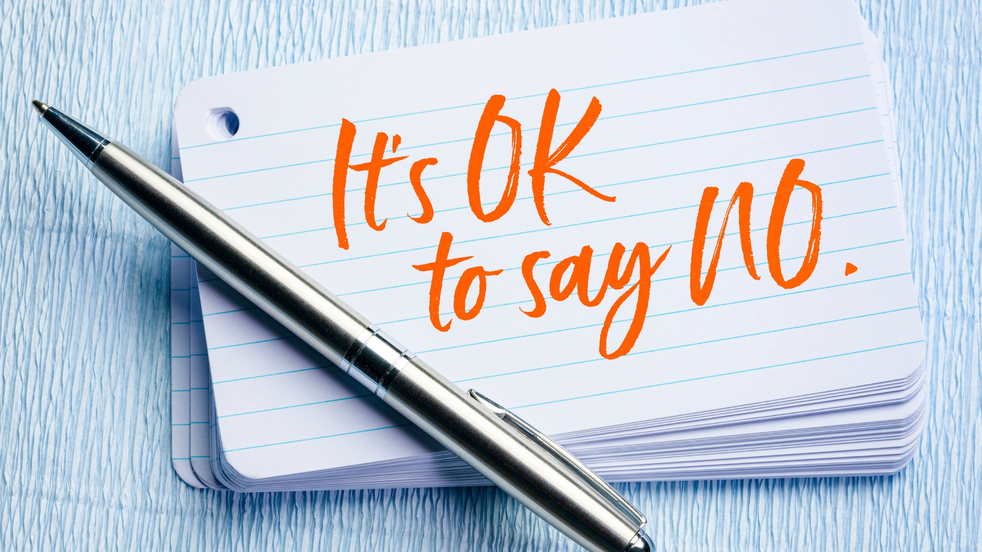 imparare a dire di no