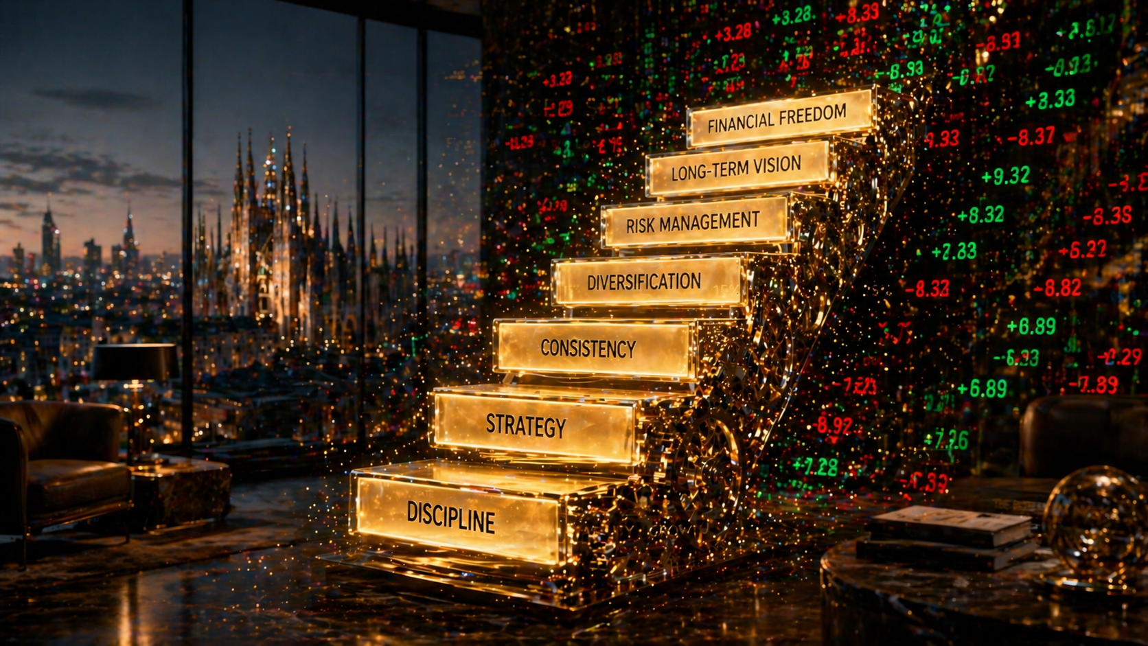 Rappresentazione della crescita patrimoniale costante tramite un Piano di Accumulo (PAC)