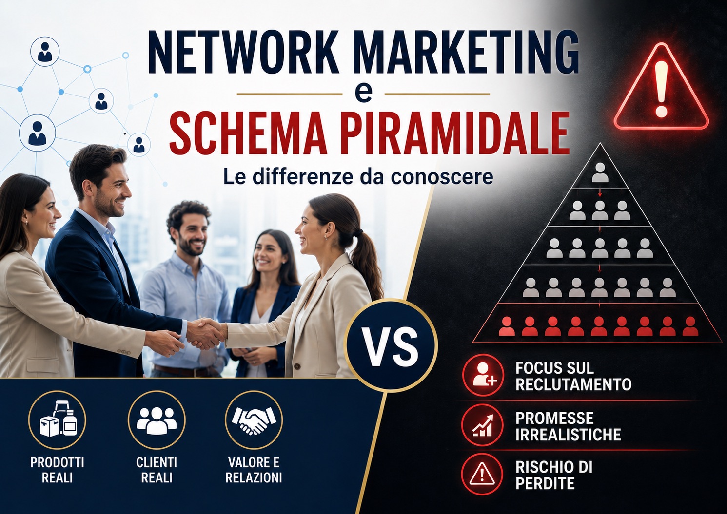 Home 43 Network marketing e schema piramidale differenze da conoscere